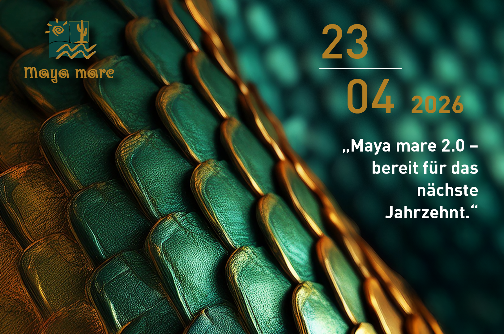 Maya mare – Anmeldung